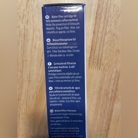 Coffee Machine Water Filter - Picture 3 of 4